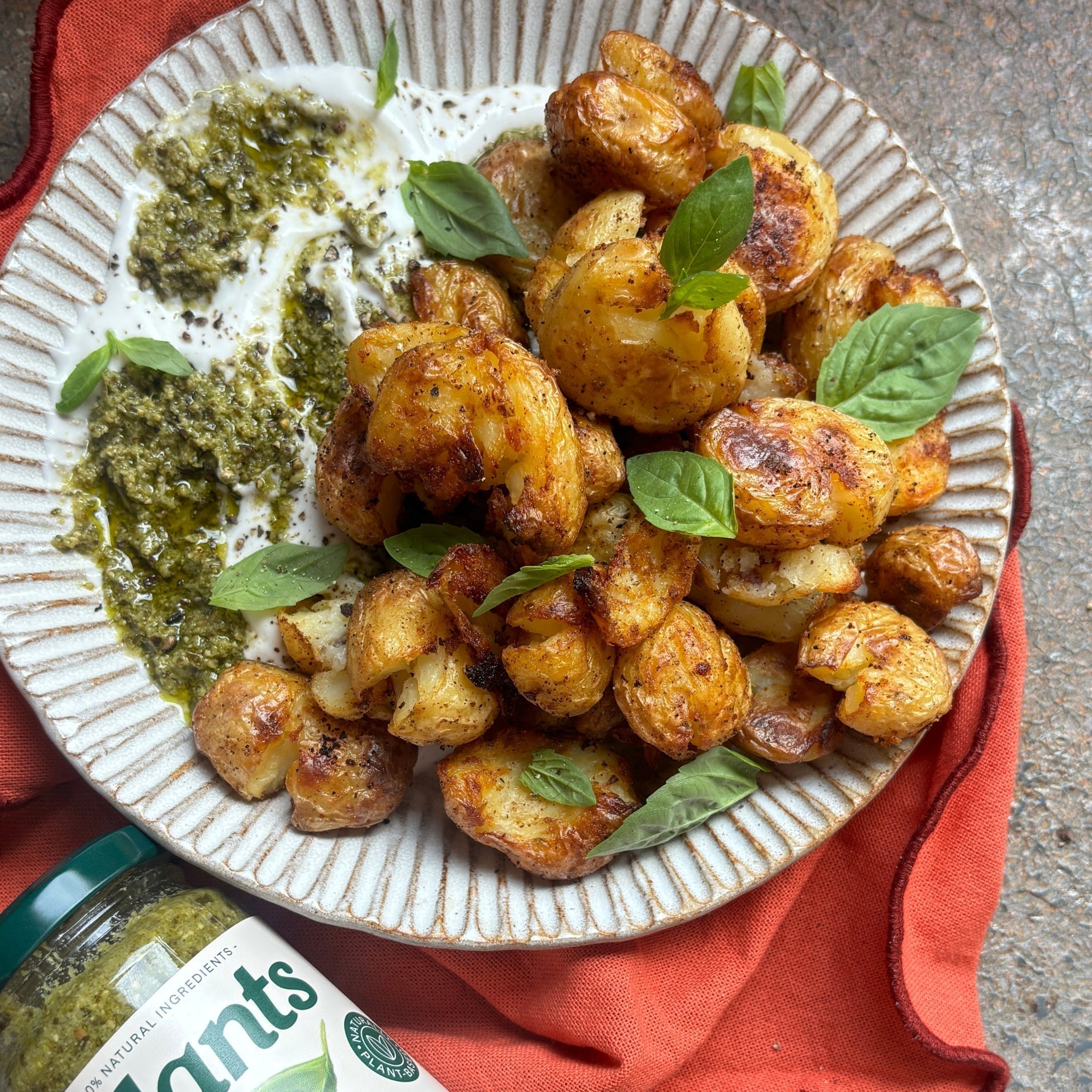 Crispy Smashed Potatoes