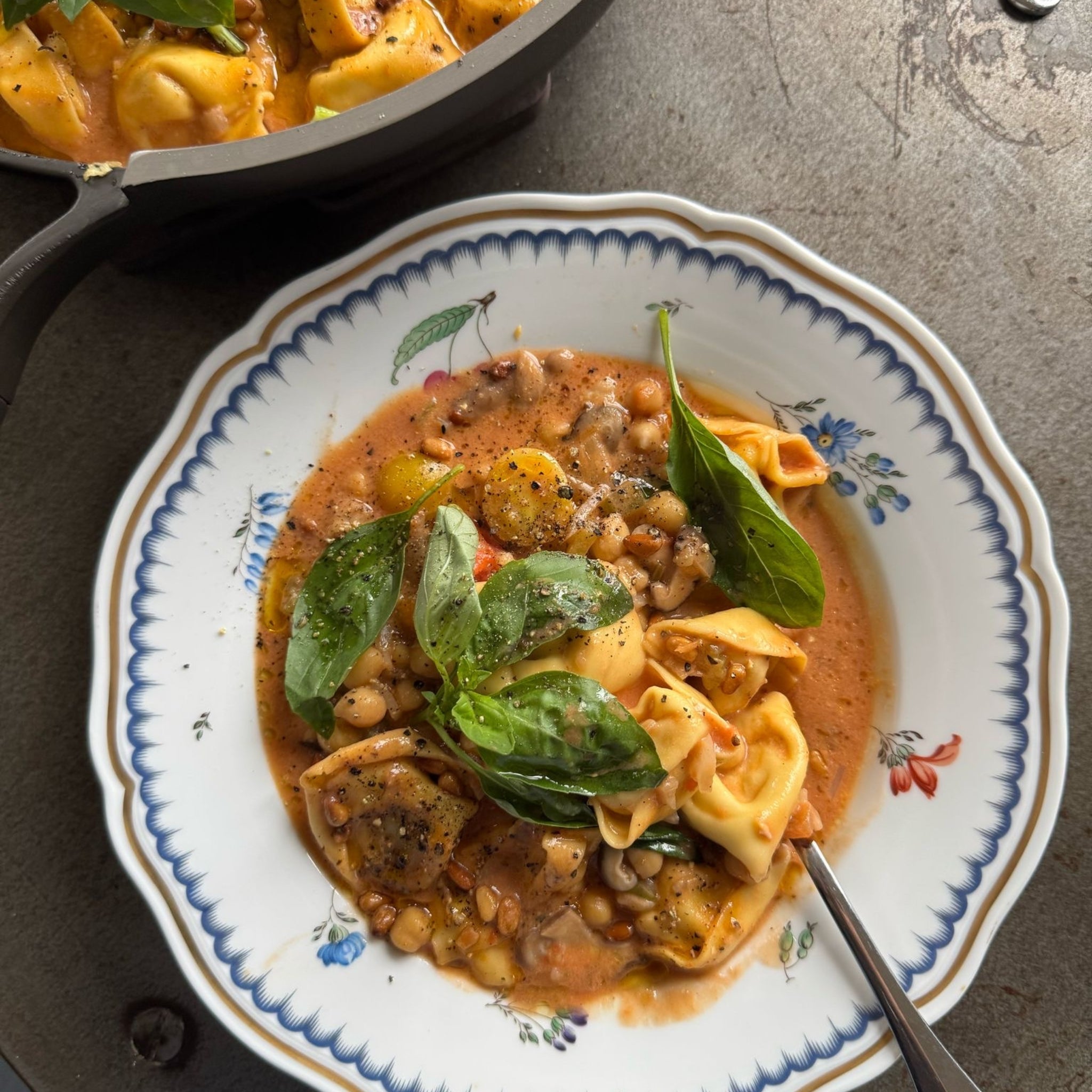 Ella's Nourishing Tortelloni Soup