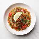 View Brown Rice + 'Chorizo' Paella