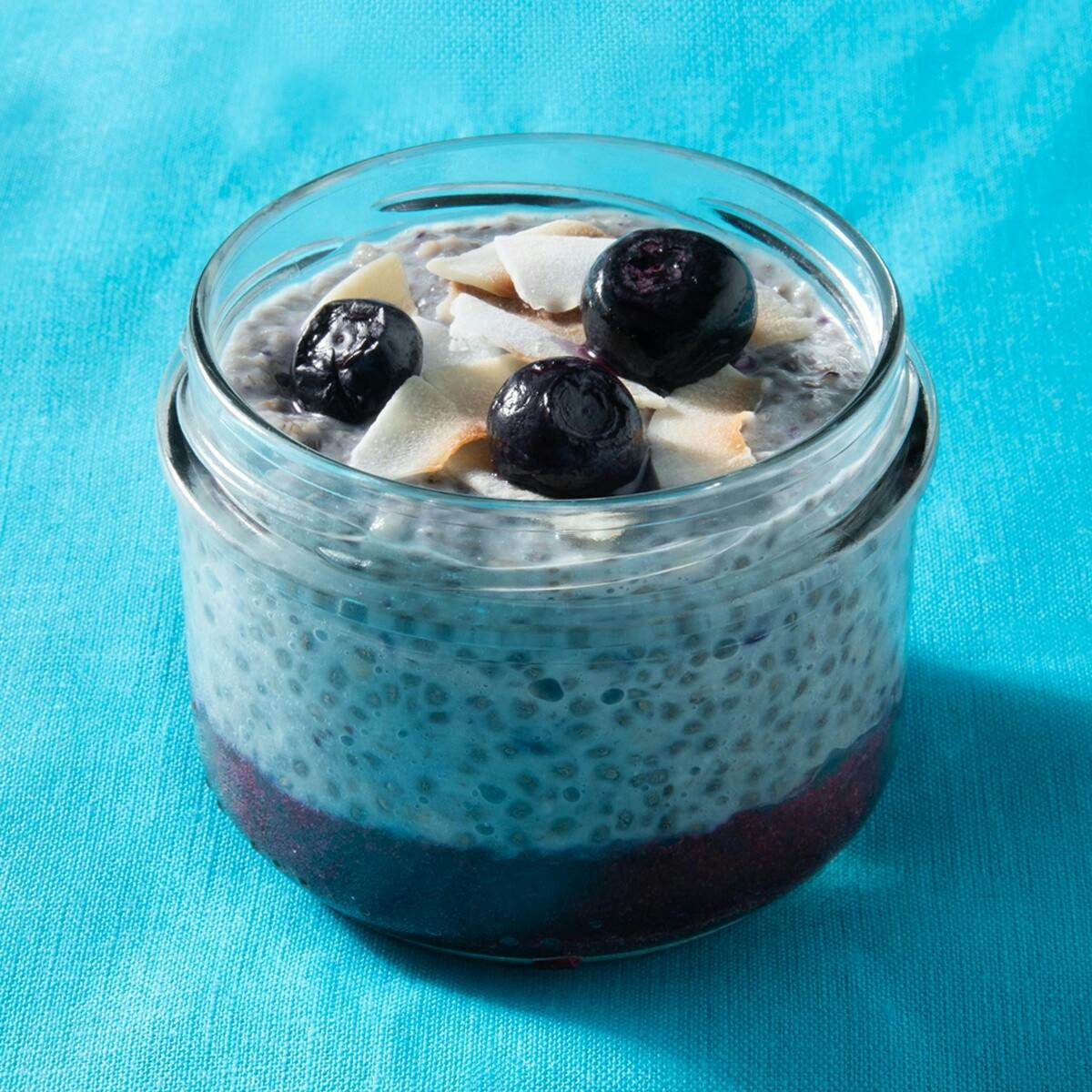 Vanilla Blueberry Breakfast Pot