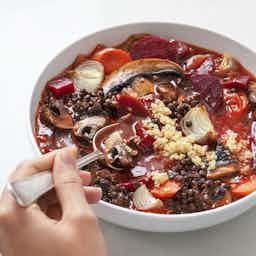 View Hearty Roots Stew