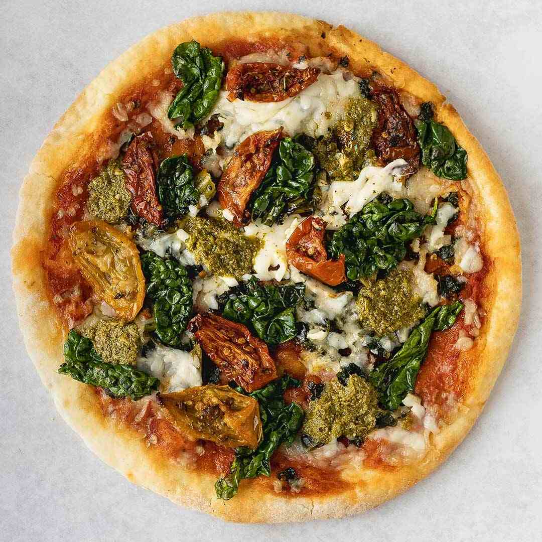 Kale + Sunblush Tomato Pizza