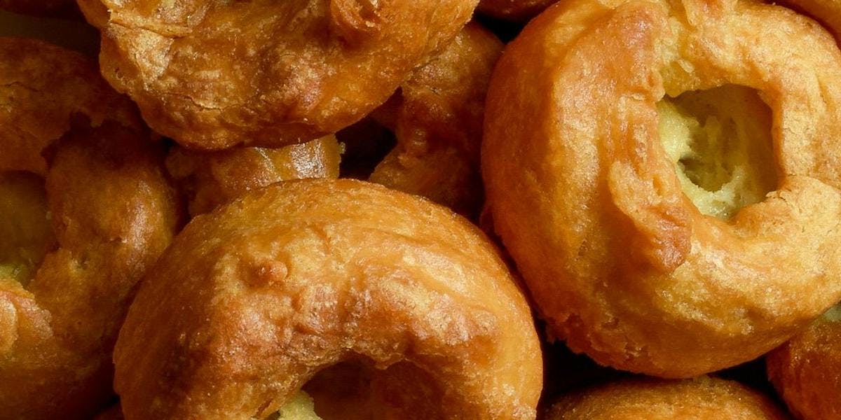close up yorkshire puddings