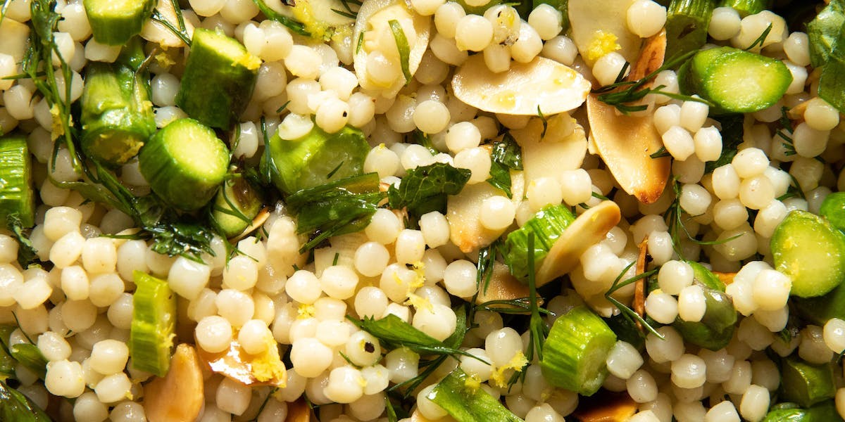 Asparagus Grain Salad  image