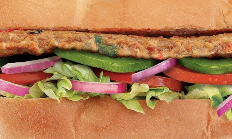 vegan subway sandwich