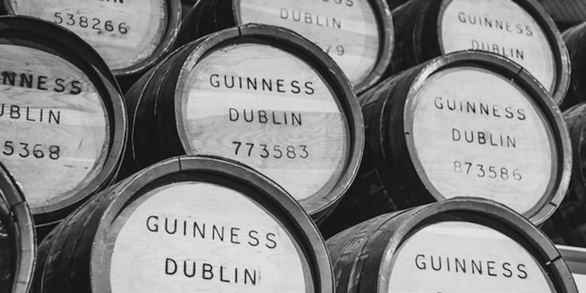 Guinness barrels 