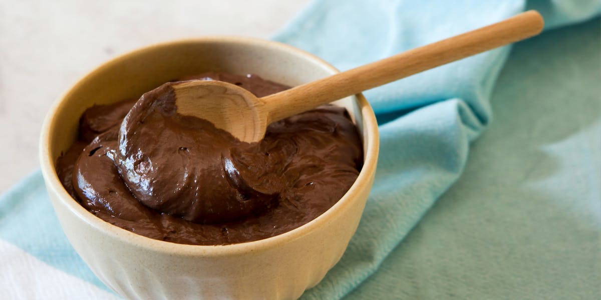 bowl of chocolate batter