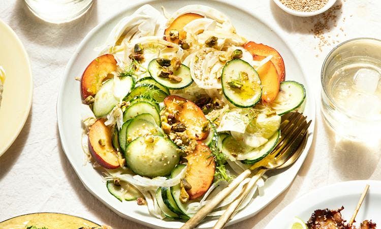 Fennel and Peach Salad