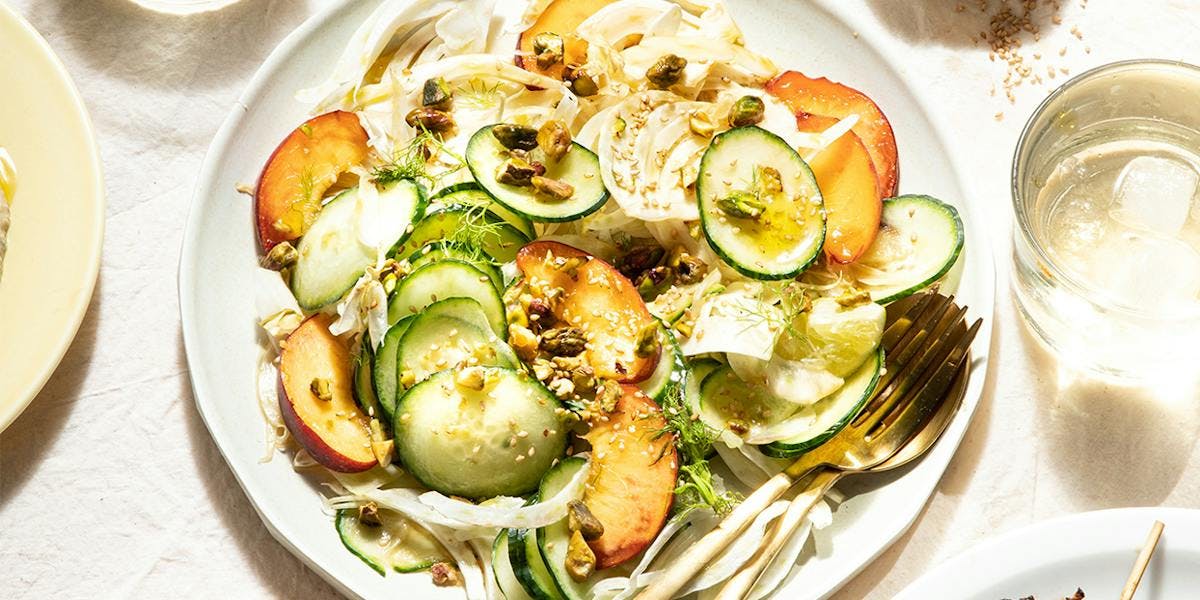 Fennel and Peach Salad