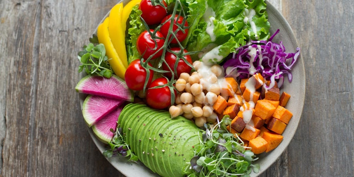 vegan salad bowl