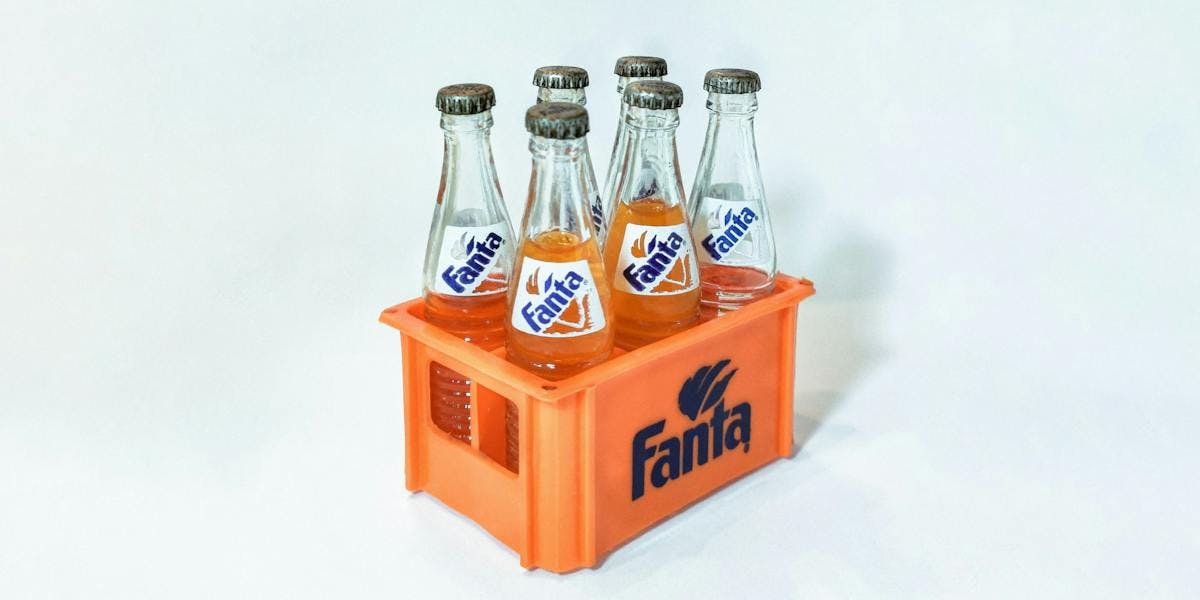 fanta bottles