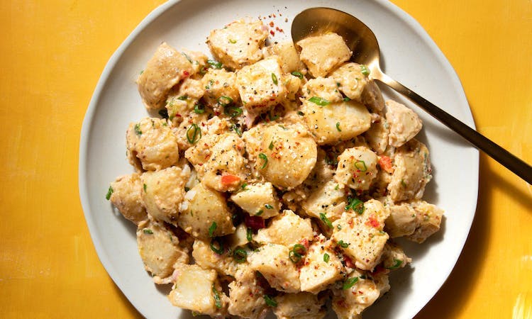 Spicy Creole-Caribbean Potato Salad image