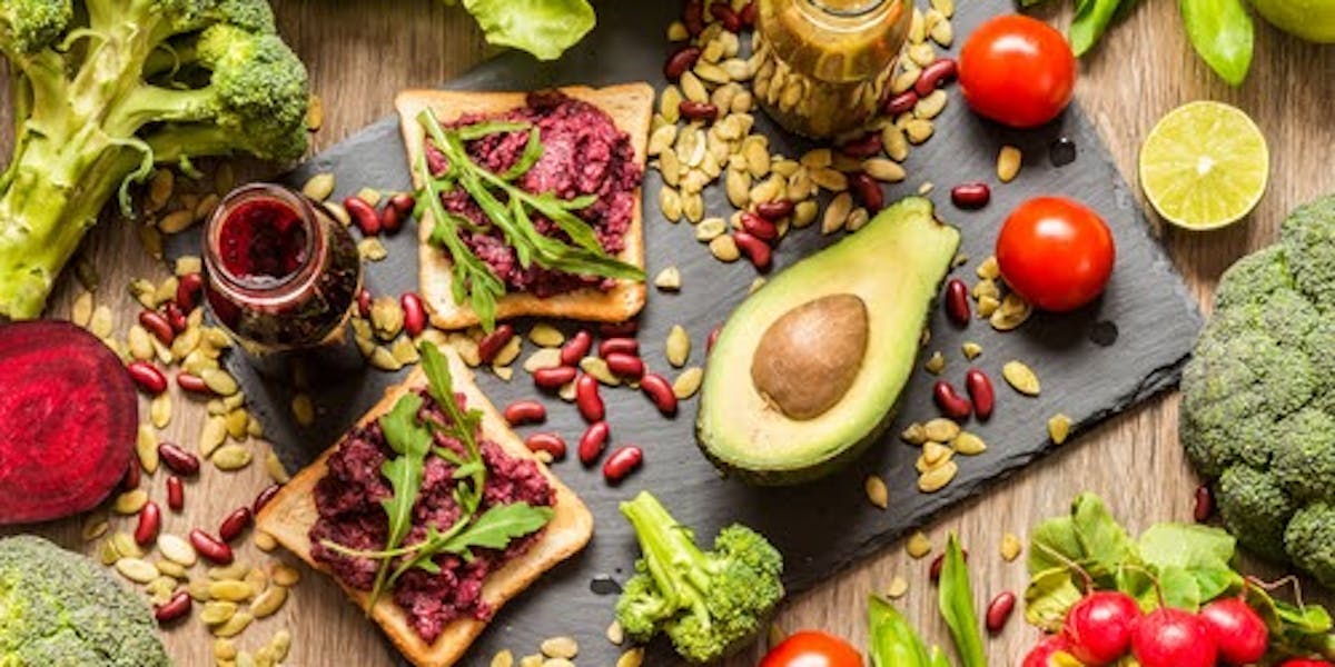 beetroot sandwich and other healthy vegan foods