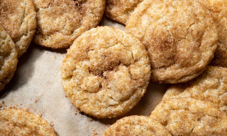 Vegan Snickerdoodle Cookies 