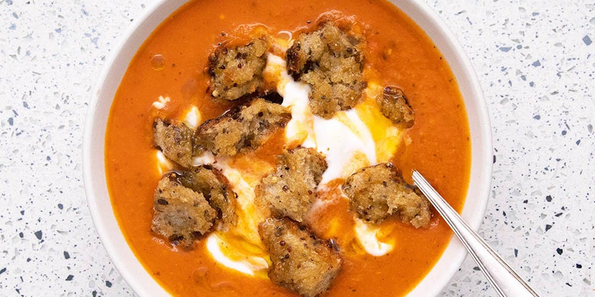 vegan tomato and tamarind soup