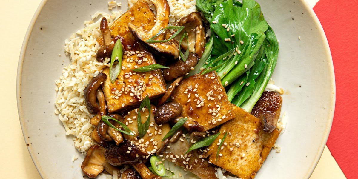 Tofu and Mushroom Stir Fry image