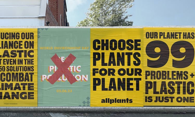 Choose plants for our planet poster