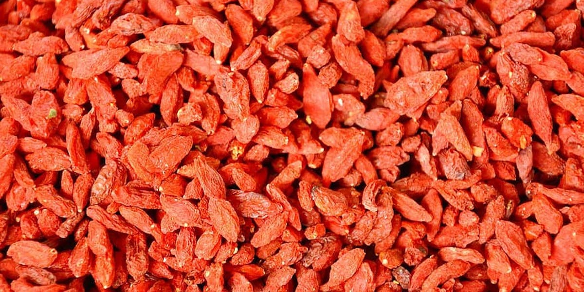 dried red berries 