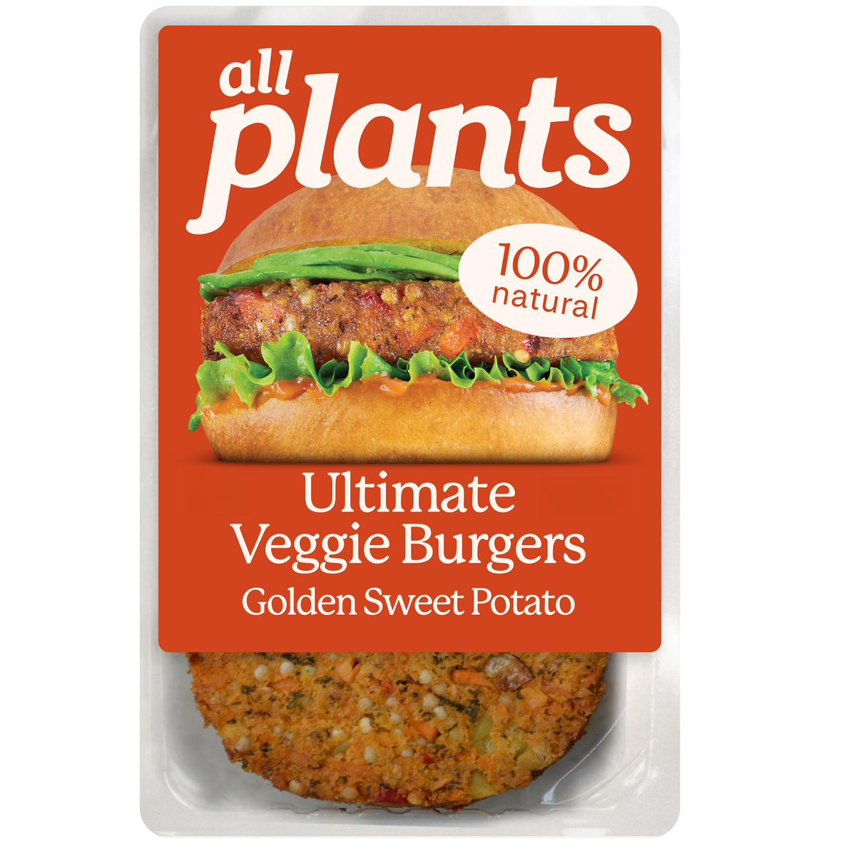 Golden Sweet Potato Ultimate Veggie Burger