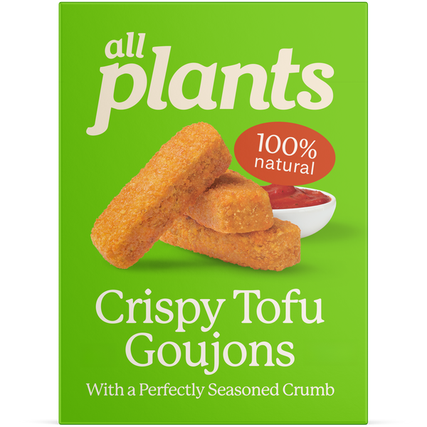 Tofu Goujons With Spinach & Pea