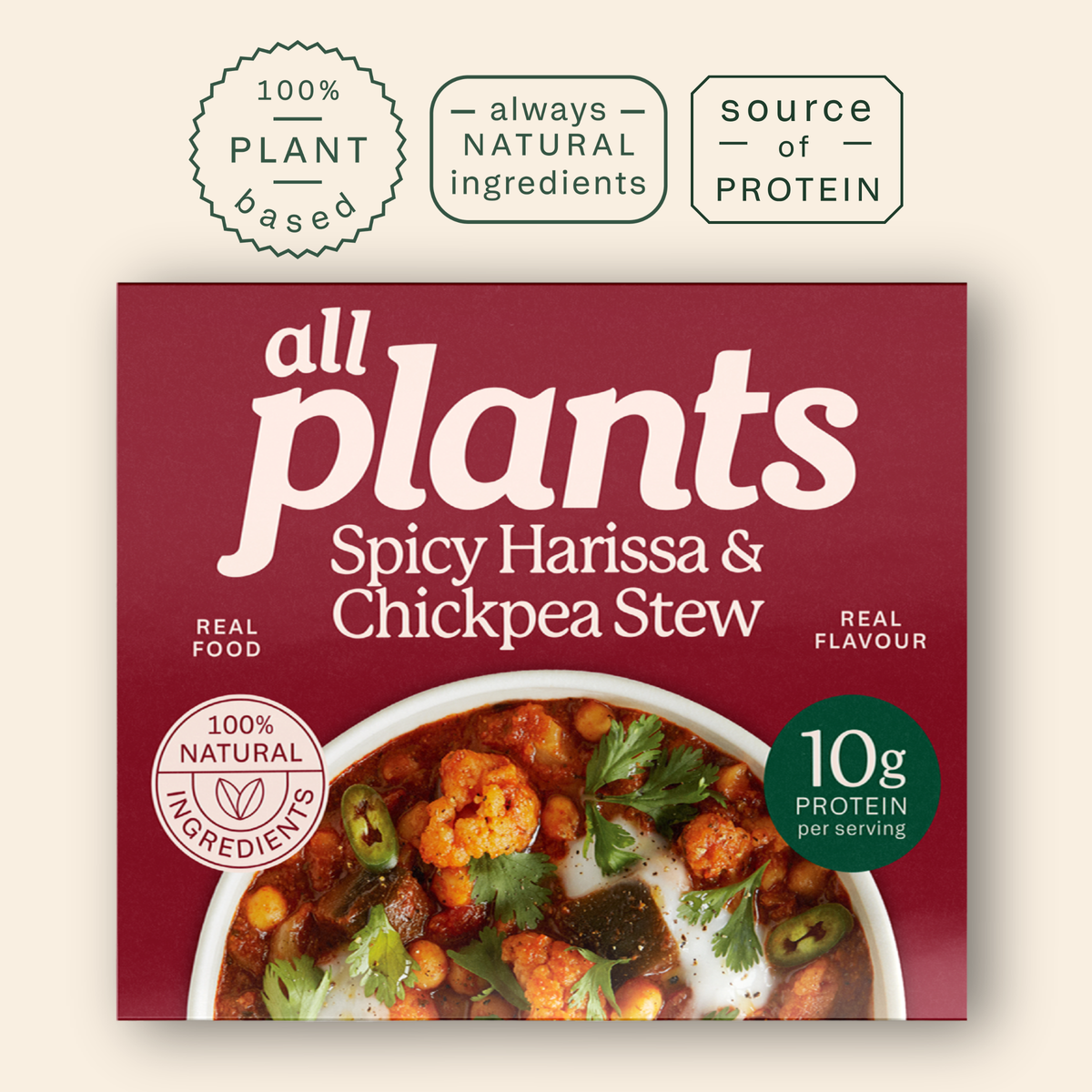 Spicy Harissa & Chickpea Stew
