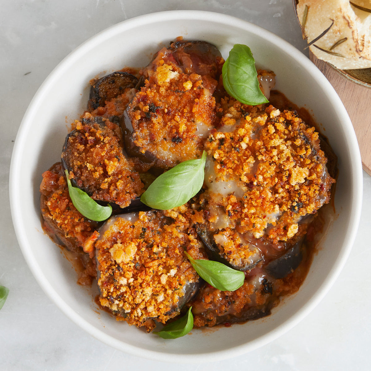 Aubergine Parmigiana