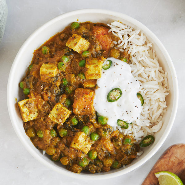 Spinach & Coconut Tofu Curry