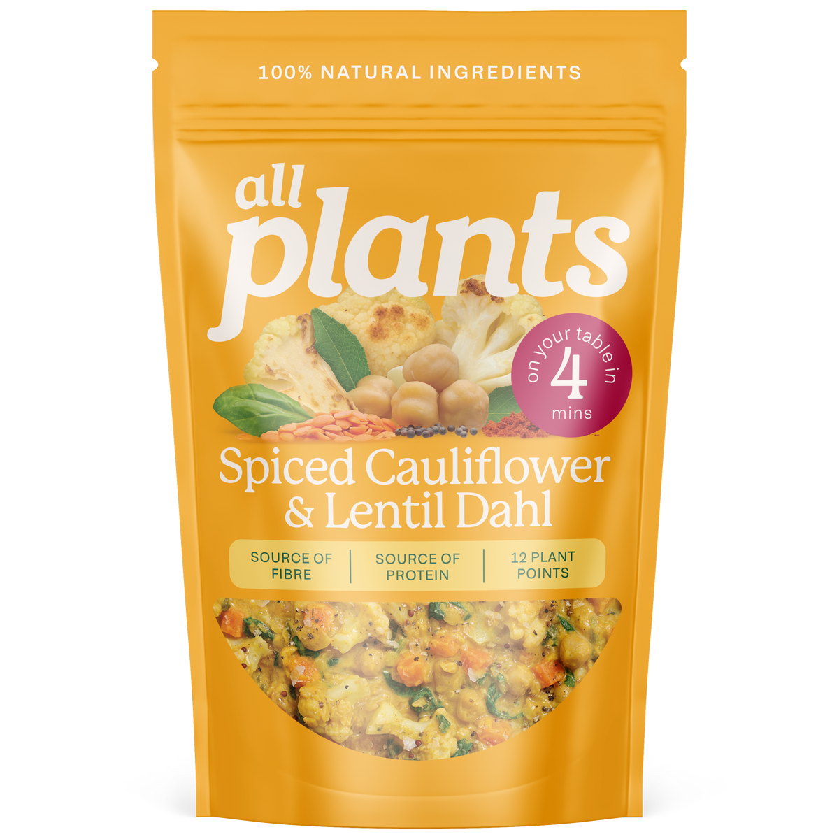 Spiced Cauliflower & Lentil Dahl