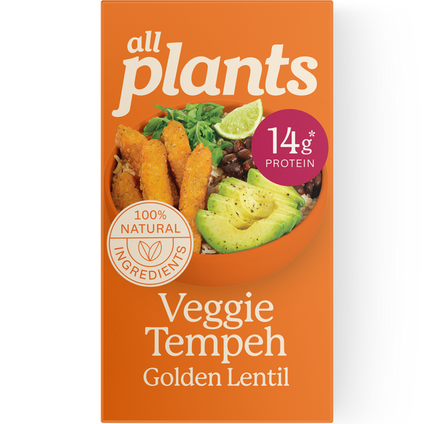Golden Lentil Veggie Tempeh