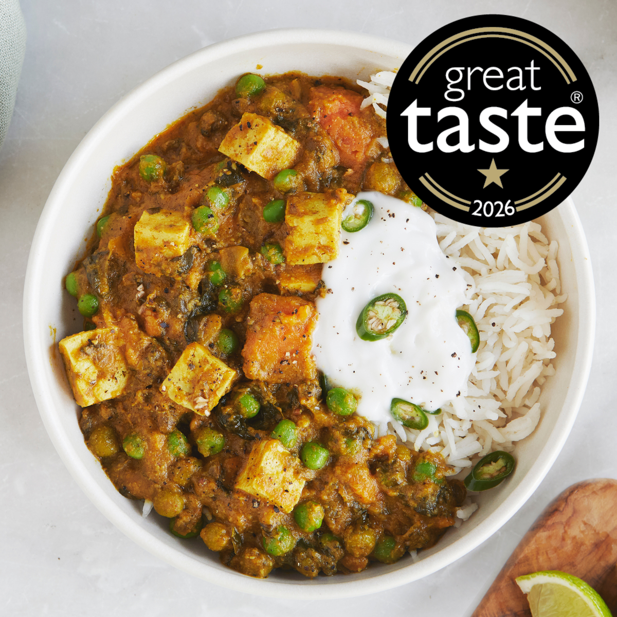 Spinach & Coconut Tofu Curry