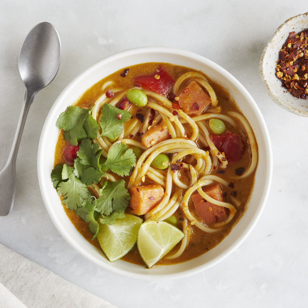 Sweet Potato & Coconut Noodles